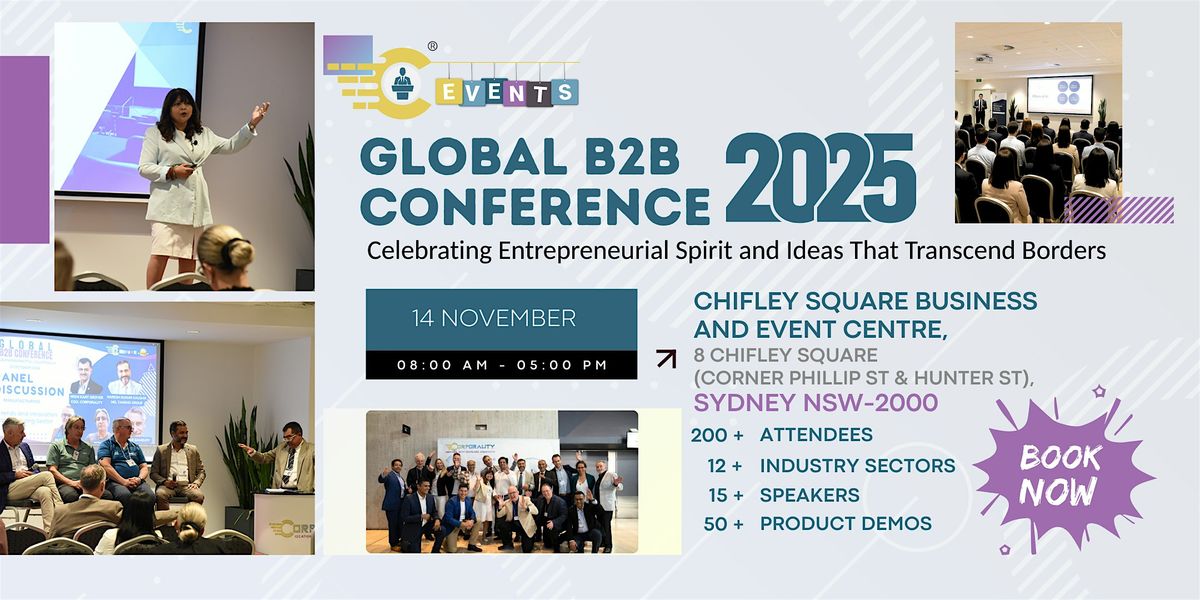 Global B2B Conference 2025 |14 November | Sydney