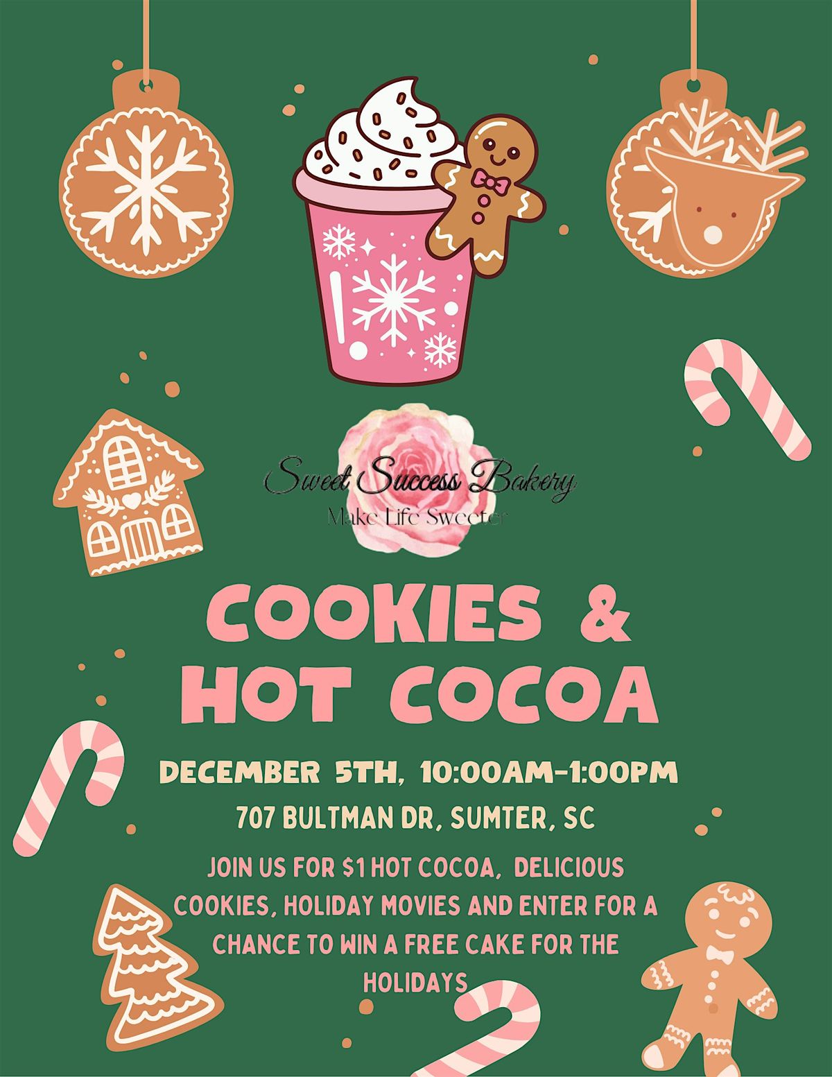 Cookies And Cocoa, 6 December | Event in Sumter | AllEvents