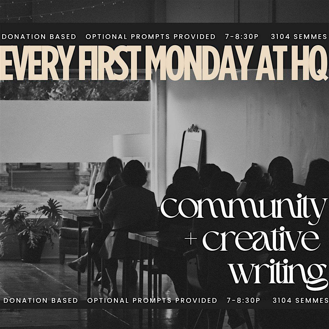 Community Creative Writing at HQ | Event in Richmond | AllEvents
