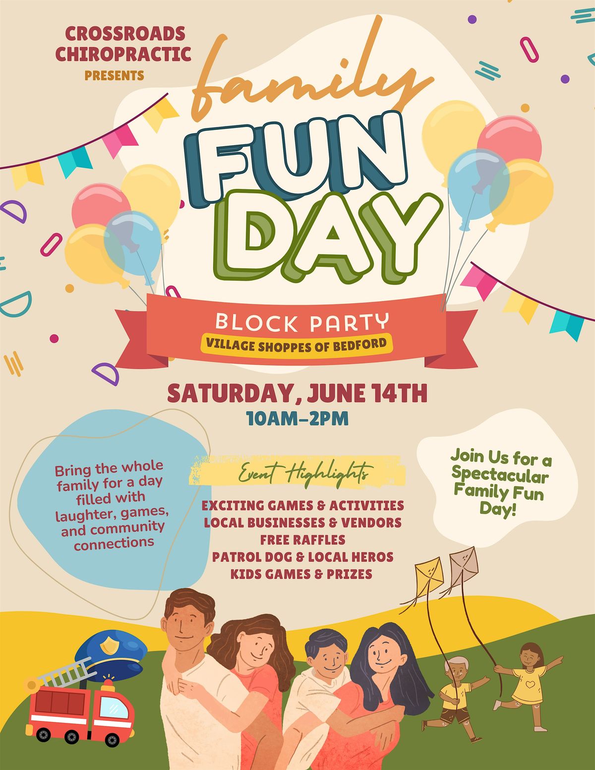 Family Fun Day Block Party, 14 June | Event in Bedford | AllEvents