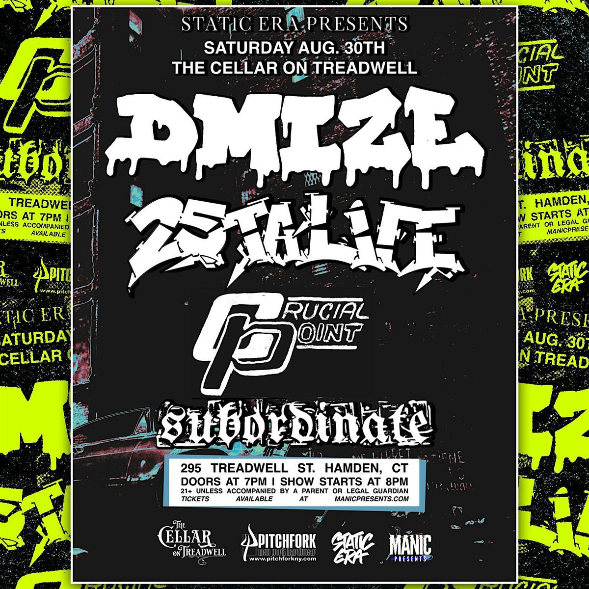DMIZE / 25 TA LIFE, 30 August | Event in Hamden | AllEvents
