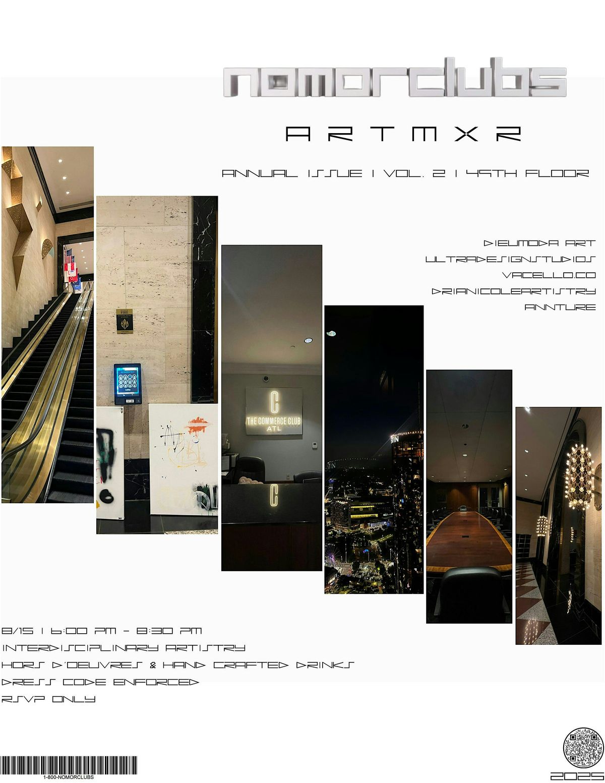NMC ART MXR - POWERED BY NOMOR X DMDA ART, 15 August | Event in Atlanta | AllEvents