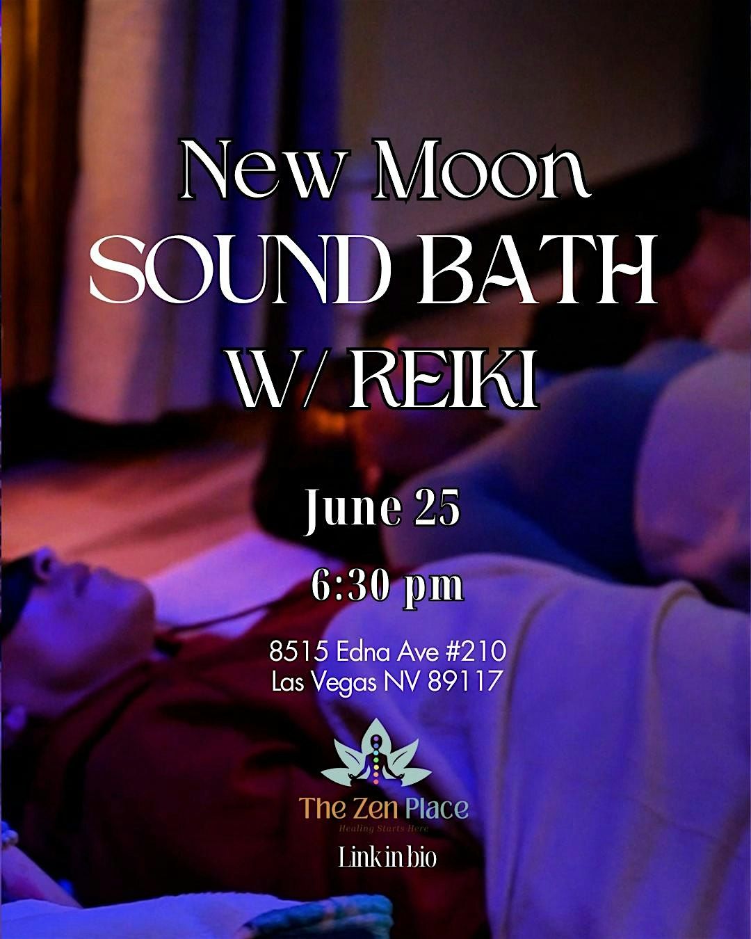 New Moon Sound Bath w/Reiki | Event in Las Vegas | AllEvents