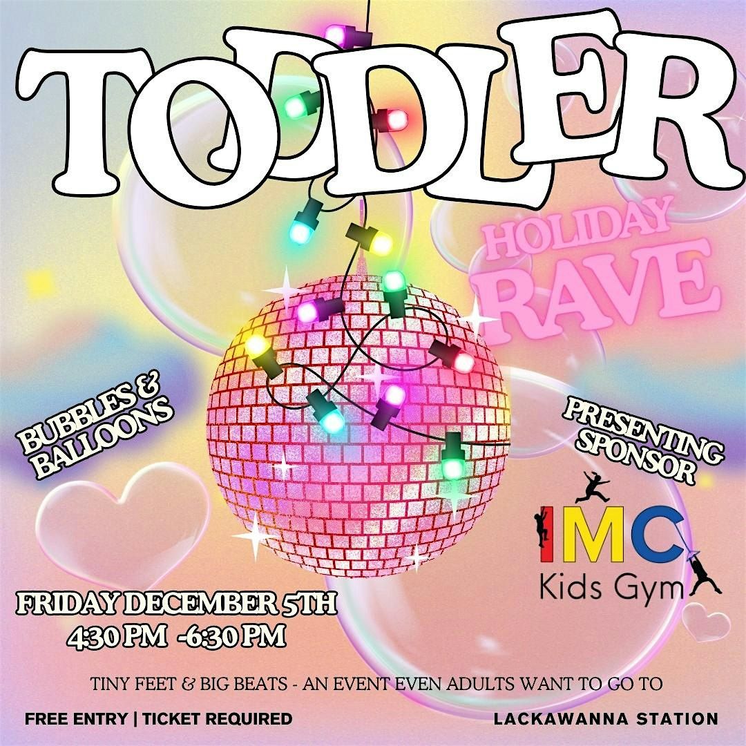 Toddler Rave - The Holiday Remix!, 5 December | Event in Montclair | AllEvents