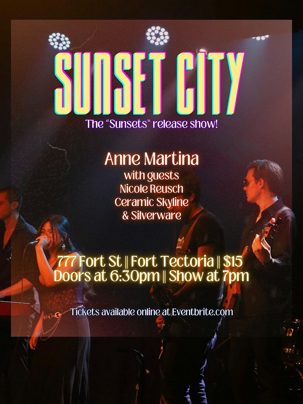 SUNSET CITY, 17 May | Event in Victoria | AllEvents