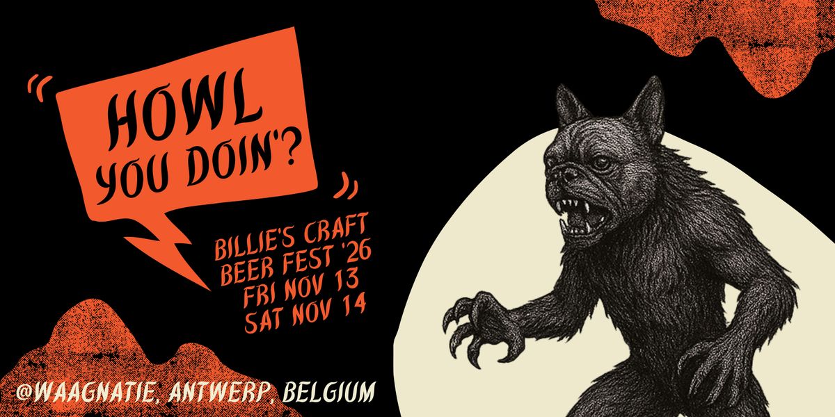 BILLIE'S CRAFT BEER FEST 2026, 13 November | Event in Antwerpen | AllEvents