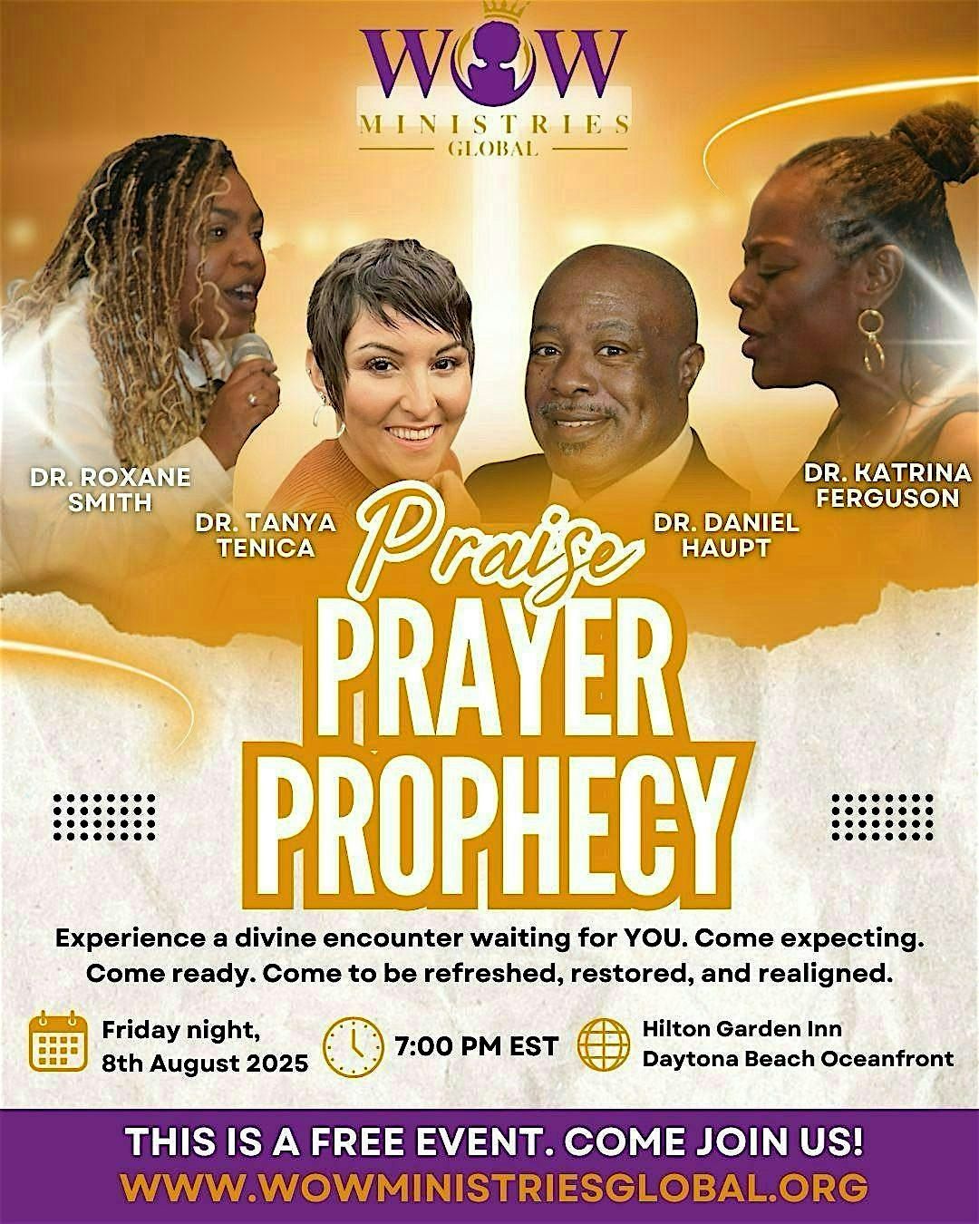 This is War!! Praise, Prayer & Prophecy Event, 8 August | Event in Daytona Beach | AllEvents