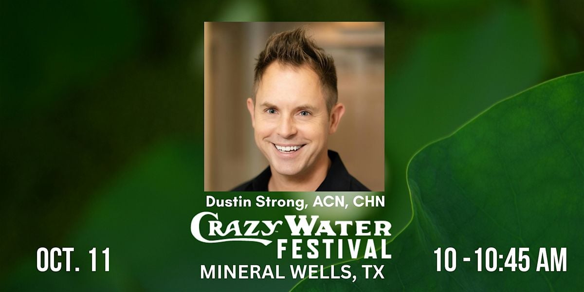 True Longevity: Thriving for a Lifetime, 11 October | Event in Mineral Wells | AllEvents