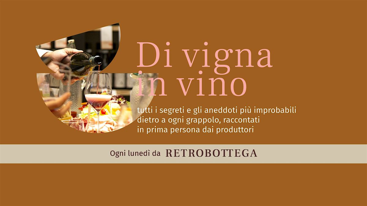 Di vigna in vino - Dialogo con il produttore - Vitaggio, 20 October | Event in Palermo | AllEvents