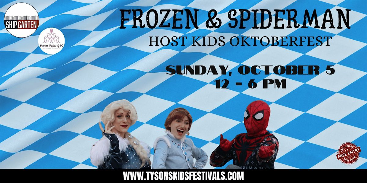 Frozen and Spider-Man Host Kids Oktoberfest, 5 October | Event in McLean | AllEvents