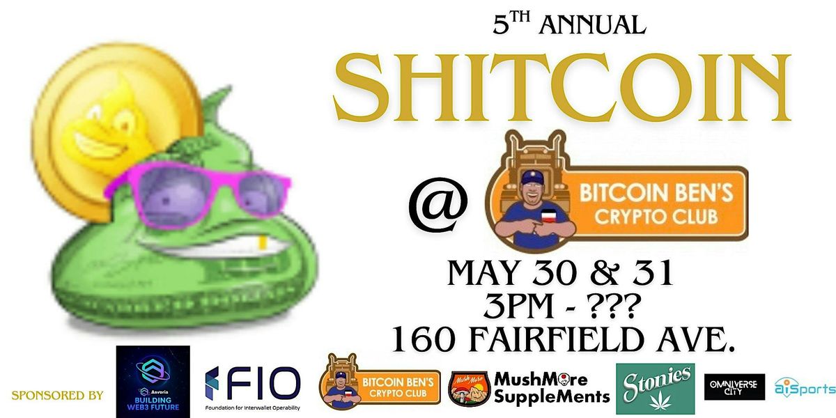 SHITCOIN @ BITCOIN BEN’S, 30 May | Event in Las Vegas | AllEvents