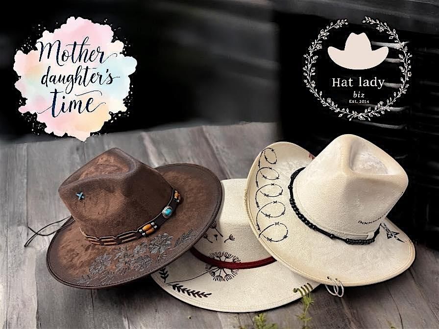 Boho Brims & Cowboy Dreams Hat Workshop with Hat Lady Biz (Roberts, WI), 7 September | Event in Roberts