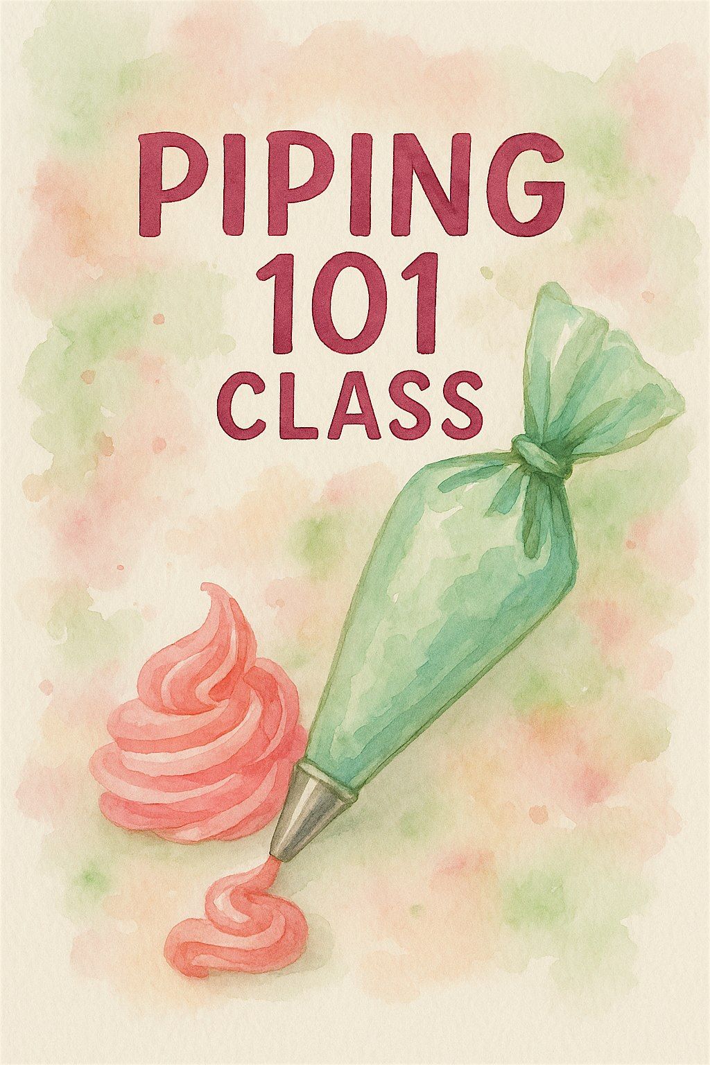 Frosting With A Twist - Buttercream Piping 101 Class, 22 October | Event in Delmont | AllEvents
