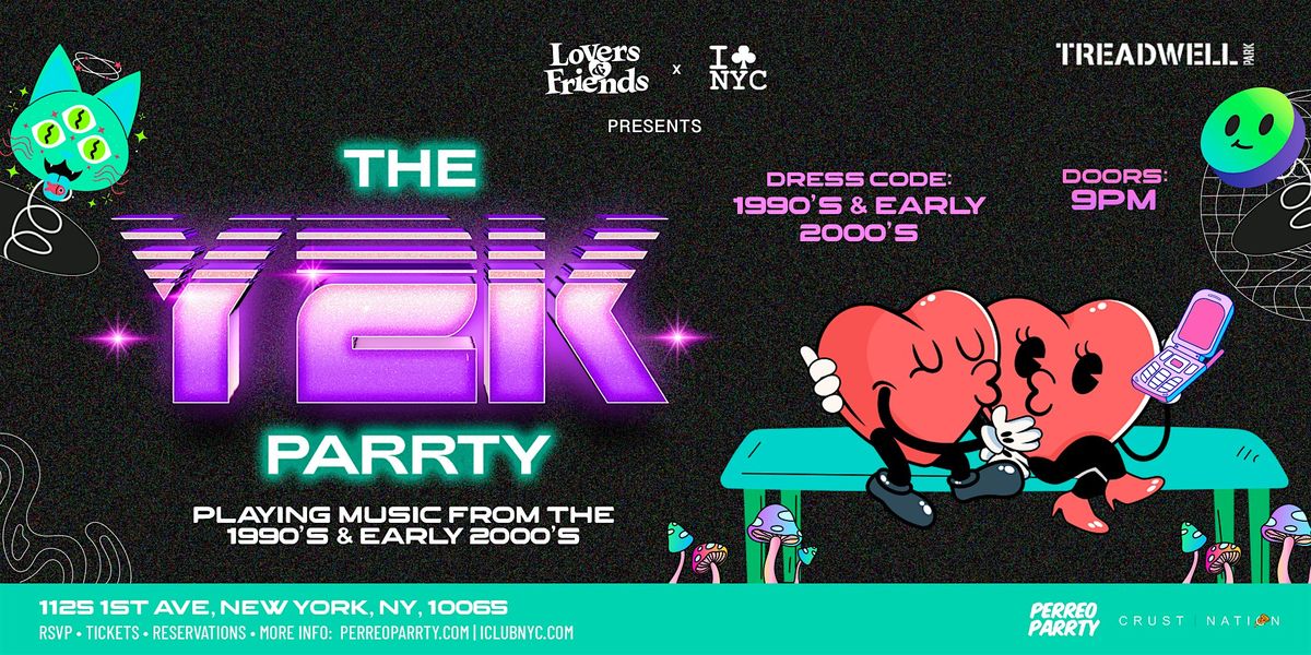 12/05  Y2K - Dance Parrty @ Treadwell NYC - Games & Cocktails, 5 December | Event in New York | AllEvents