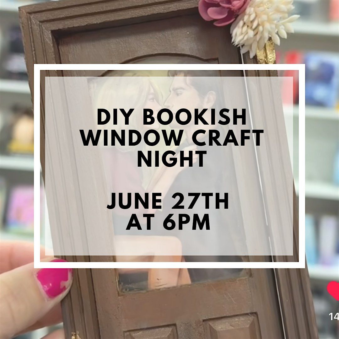 DIY Bookish Window Craft, 27 June | Event in Kingston | AllEvents