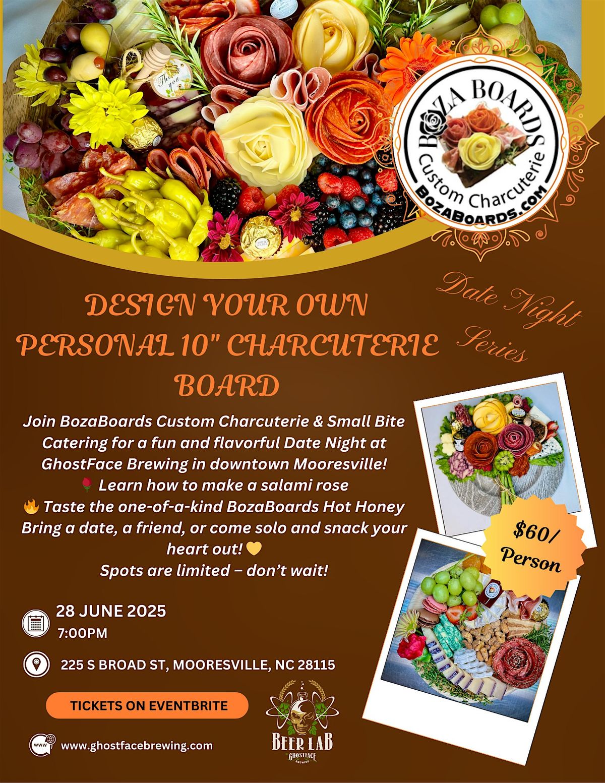 Charcuterie Event, 28 June | Event in Mooresville | AllEvents