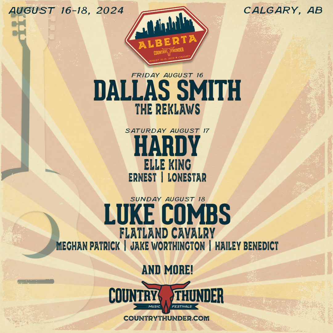 Country Thunder Alberta - (Sunday) | Event in Calgary | AllEvents