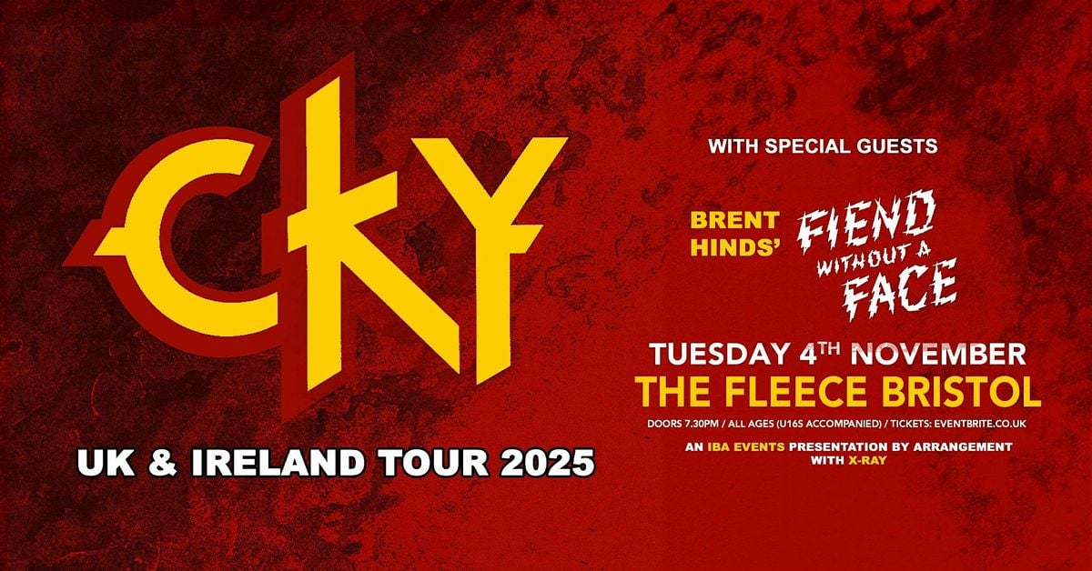 CKY, 4 November | Event in Bristol | AllEvents