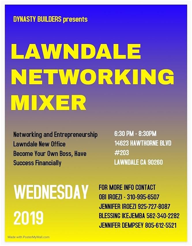 South Bay Entrepreneurship Mixer Business Health Relationship