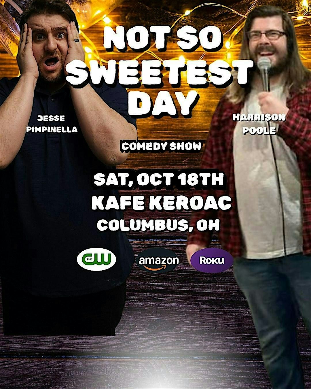 Not So Sweetest Day Comedy Show, 18 October | Event in Columbus | AllEvents