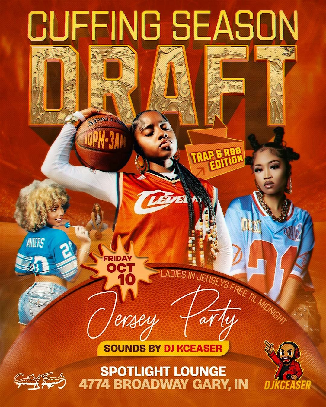 Control Freak Cuffing Season Jersey Party at Spotlight, 10 October | Event in Gary | AllEvents