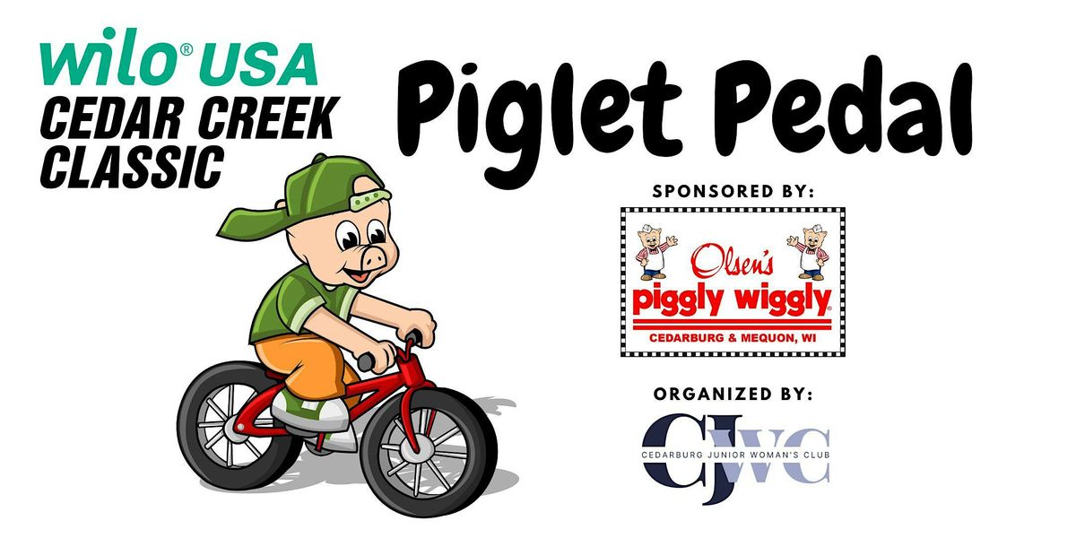 Wilo Cedar Creek Classic Piglet Pedal, 24 June | Event in Cedarburg | AllEvents