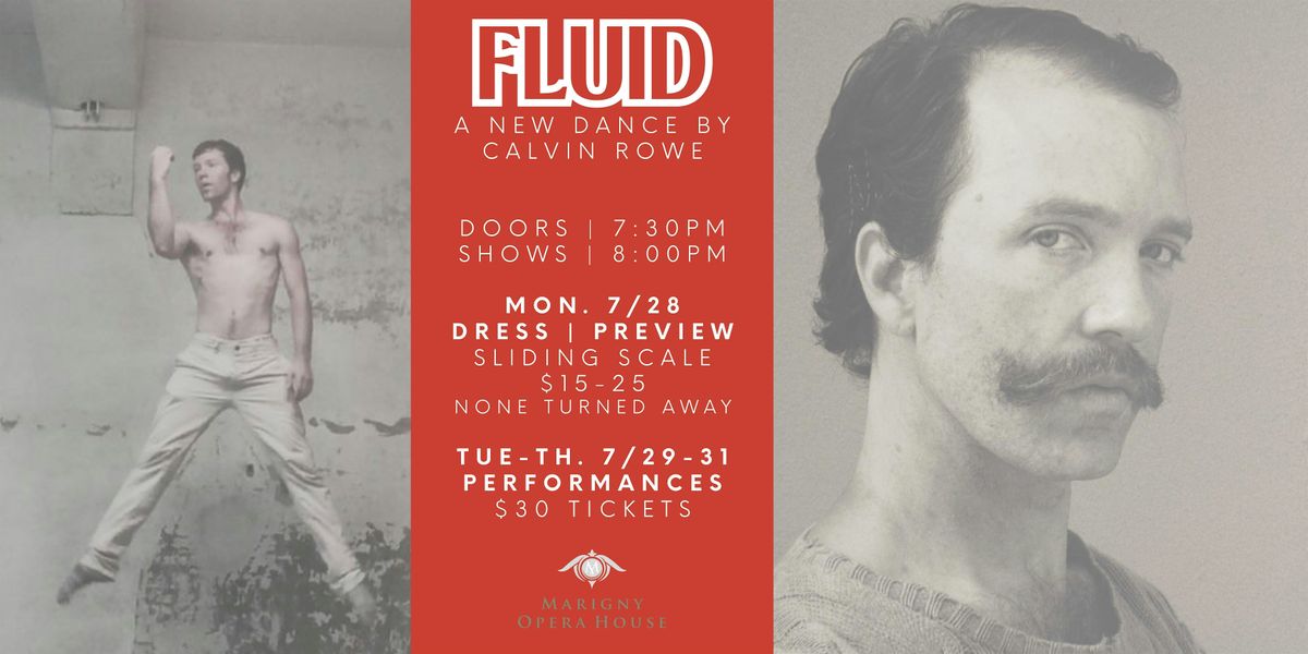 FLUID: A New Dance by Calvin Rowe, 28 July | Event in New Orleans | AllEvents