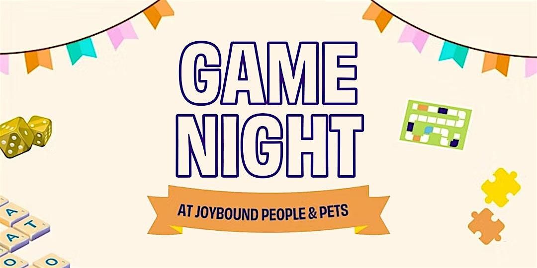 Joybound People & Pets presents: Game Night!, 4 June | Event in Walnut Creek | AllEvents