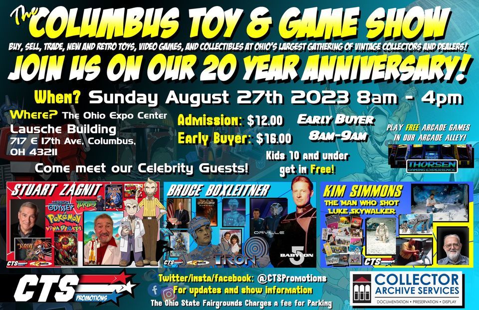 Columbus Toy Show August 2023, Lausche Building, Columbus, 27 August