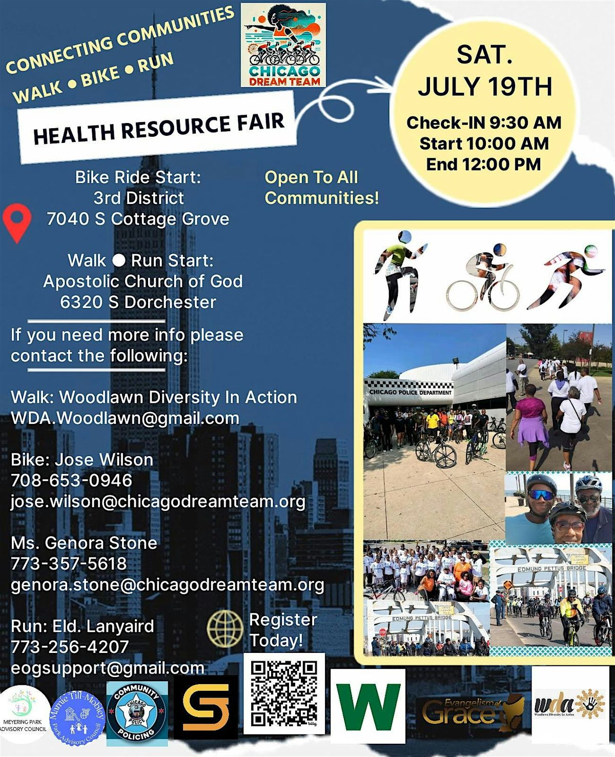 Connecting Communities Walk ● Bike ● Run | Event in Chicago | AllEvents