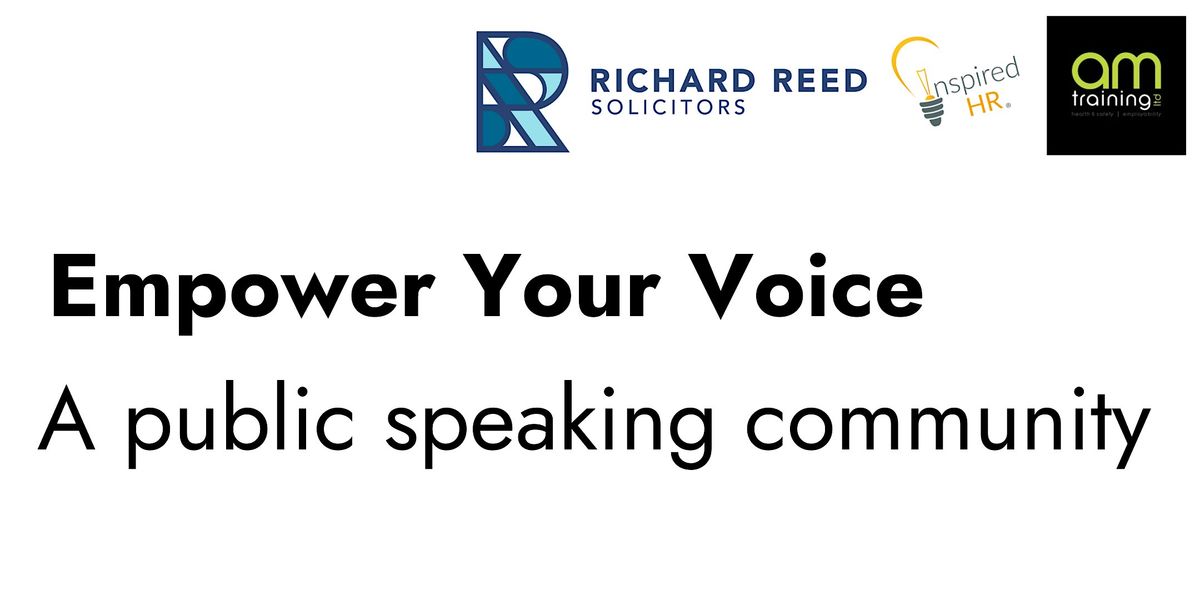 Empower Your Voice: A Public Speaking Community, 9 December | Event in Swalwell | AllEvents