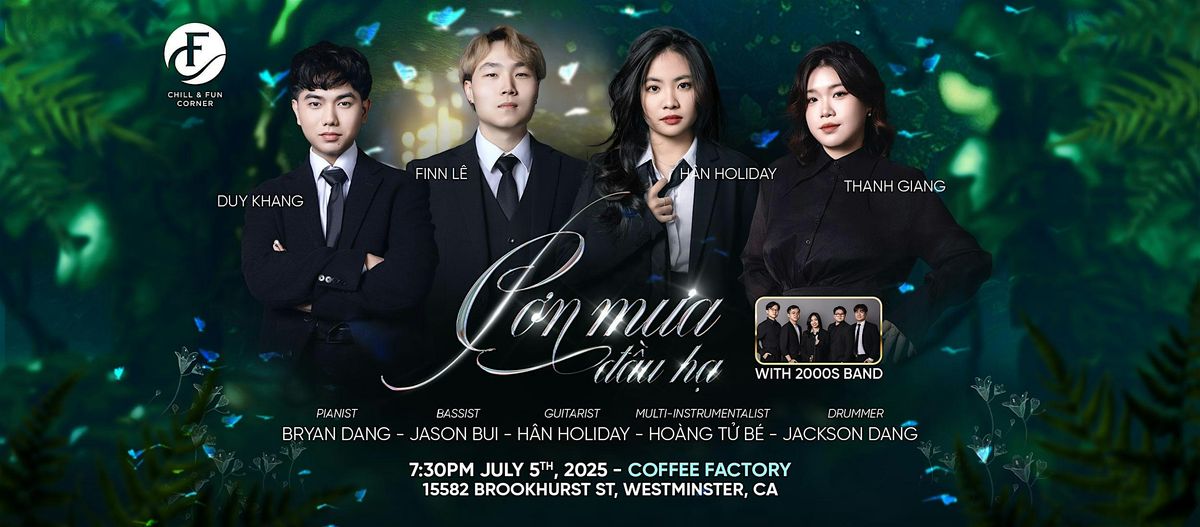 Cơn Mưa Đầu Hạ - Đêm nhạc Hứa Kim Tuyền, 5 July | Event in Westminster | AllEvents