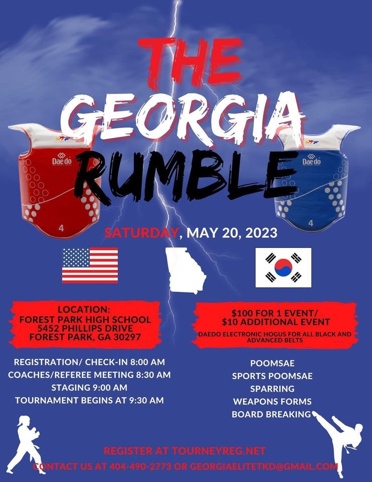 Georgia Rumble - Medical Coverage, Forest Park High School, 20 May 2023 ...