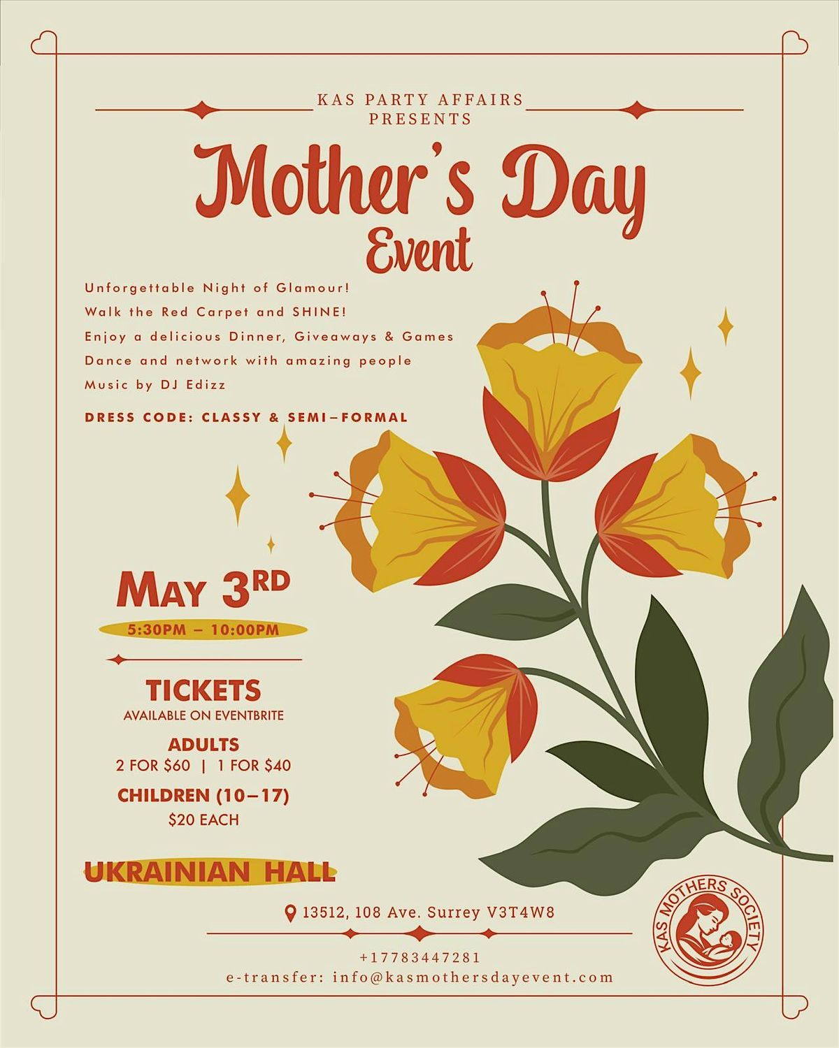 KAS Mother's Day Event | Event in Surrey | AllEvents