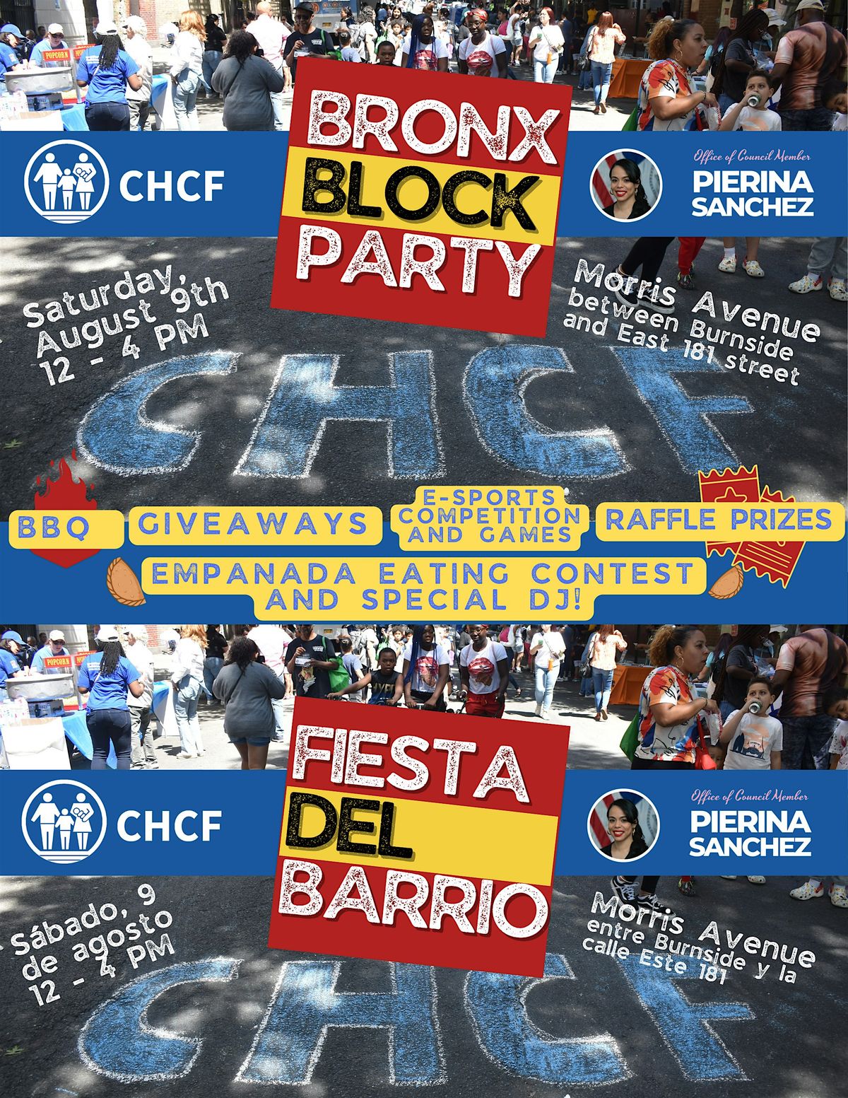 CHCF Annual Bronx Block Party, 9 August | Event in The Bronx | AllEvents