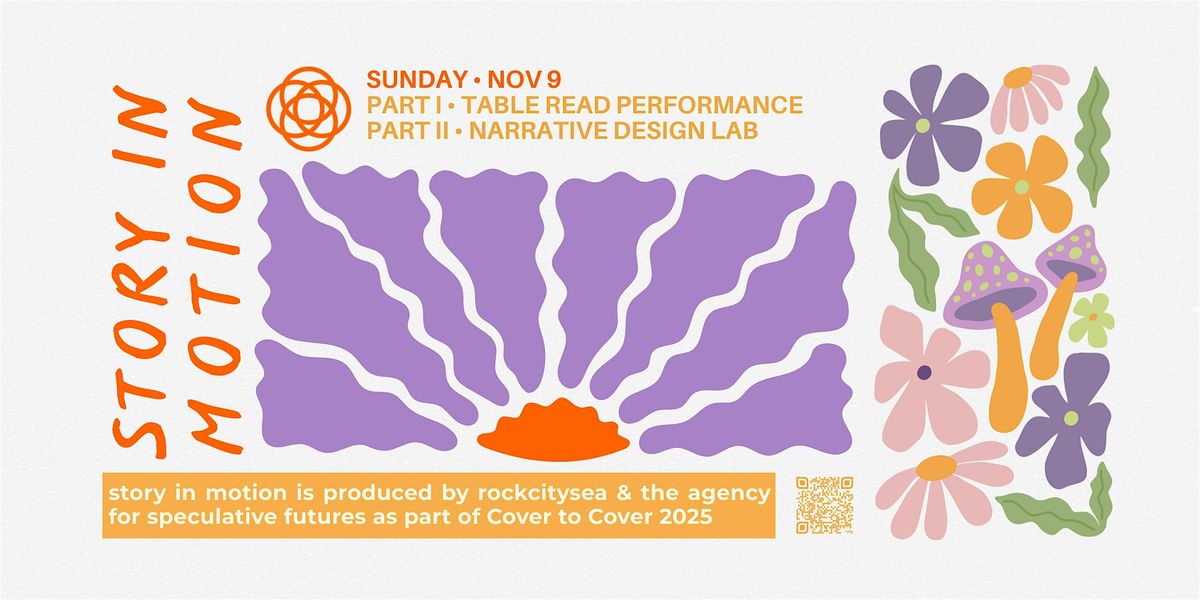 Story in Motion: Table Read Performance (Cover to Cover), 9 November | Event in Portland | AllEvents