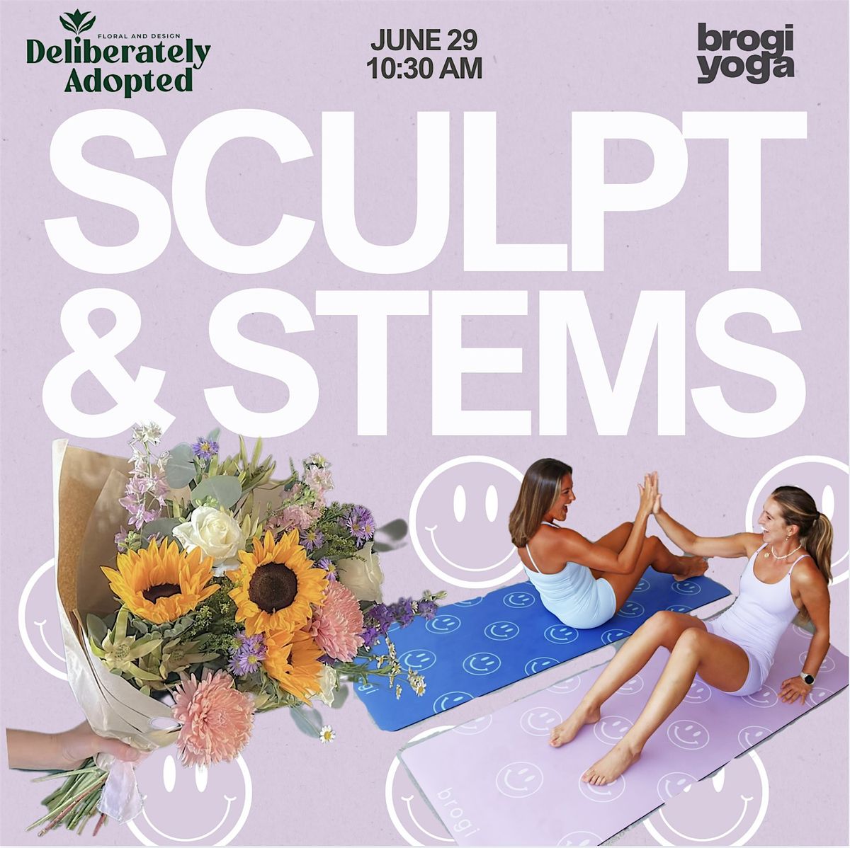 Sculpt and Stems: A Sunday Flow with Brogi Yoga + Blooms, 29 June | Event in La Mesa | AllEvents