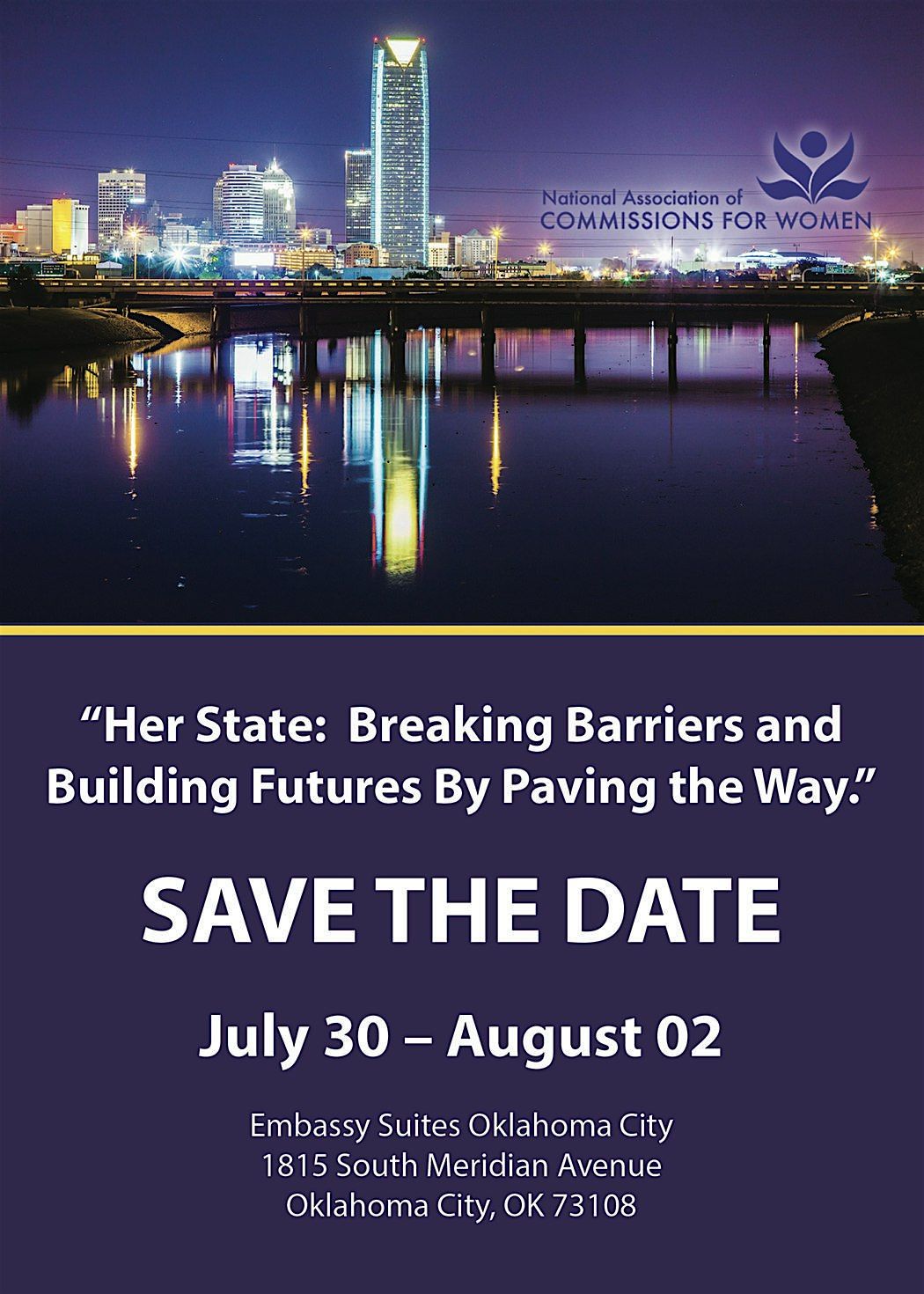 “Her State: Breaking Barriers and Building Futures By Paving the Way”, 30 July | Event in Oklahoma City