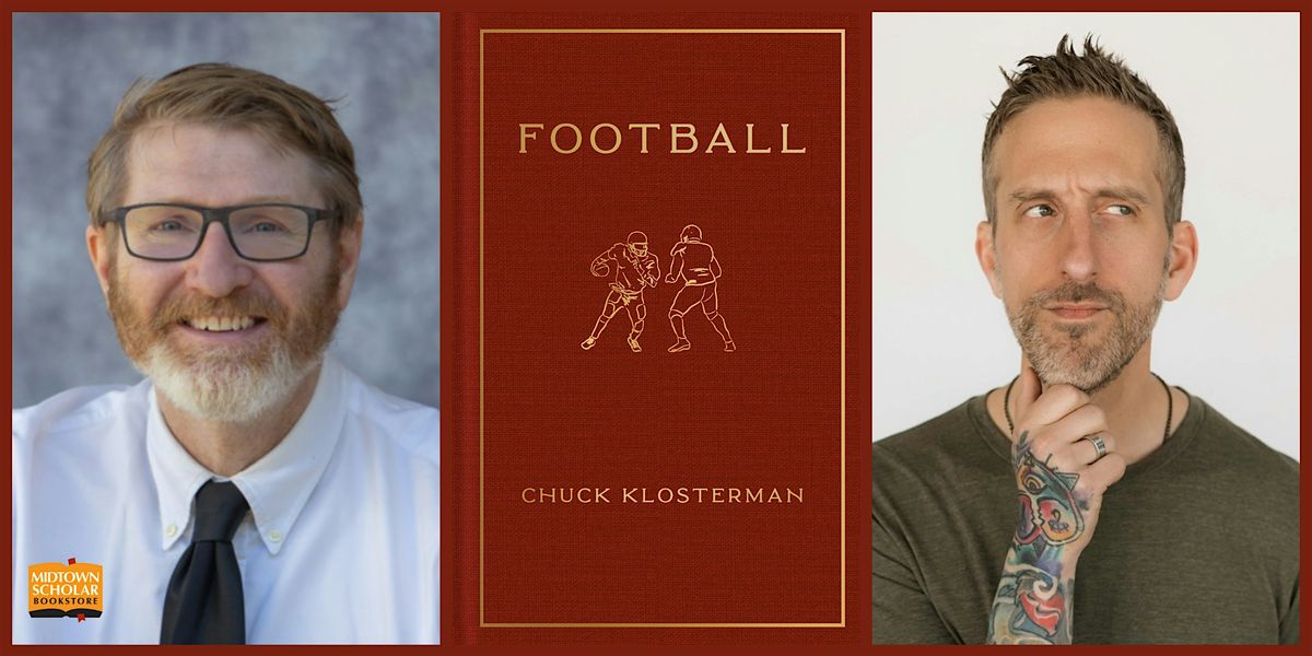 An Evening with Chuck Klosterman and Spike Eskin: Football, 21 January | Event in Harrisburg | AllEvents