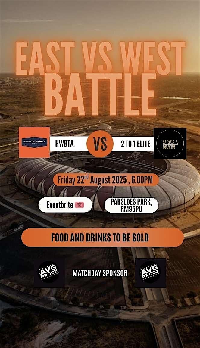 HWBTA VS 2 TO 1 FOOTBALL (EAST VS WEST), 22 August | Event in Dagenham | AllEvents