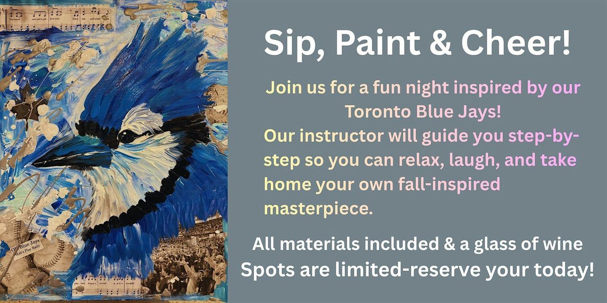 Sip, Paint & Cheer!, 28 November | Event in Oakville | AllEvents