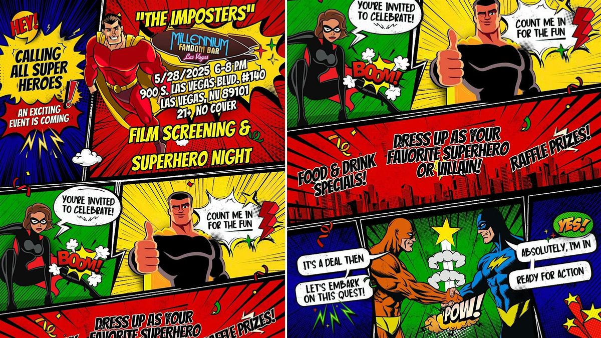 Inside the Director's Cut: THE IMPOSTERS Film Screening, 28 May | Event in Las Vegas | AllEvents