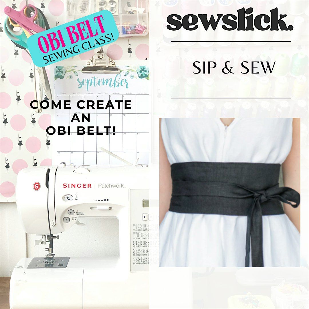 Sip & Sew - Obi Waist Belt, 30 May | Event in Linthicum Heights | AllEvents