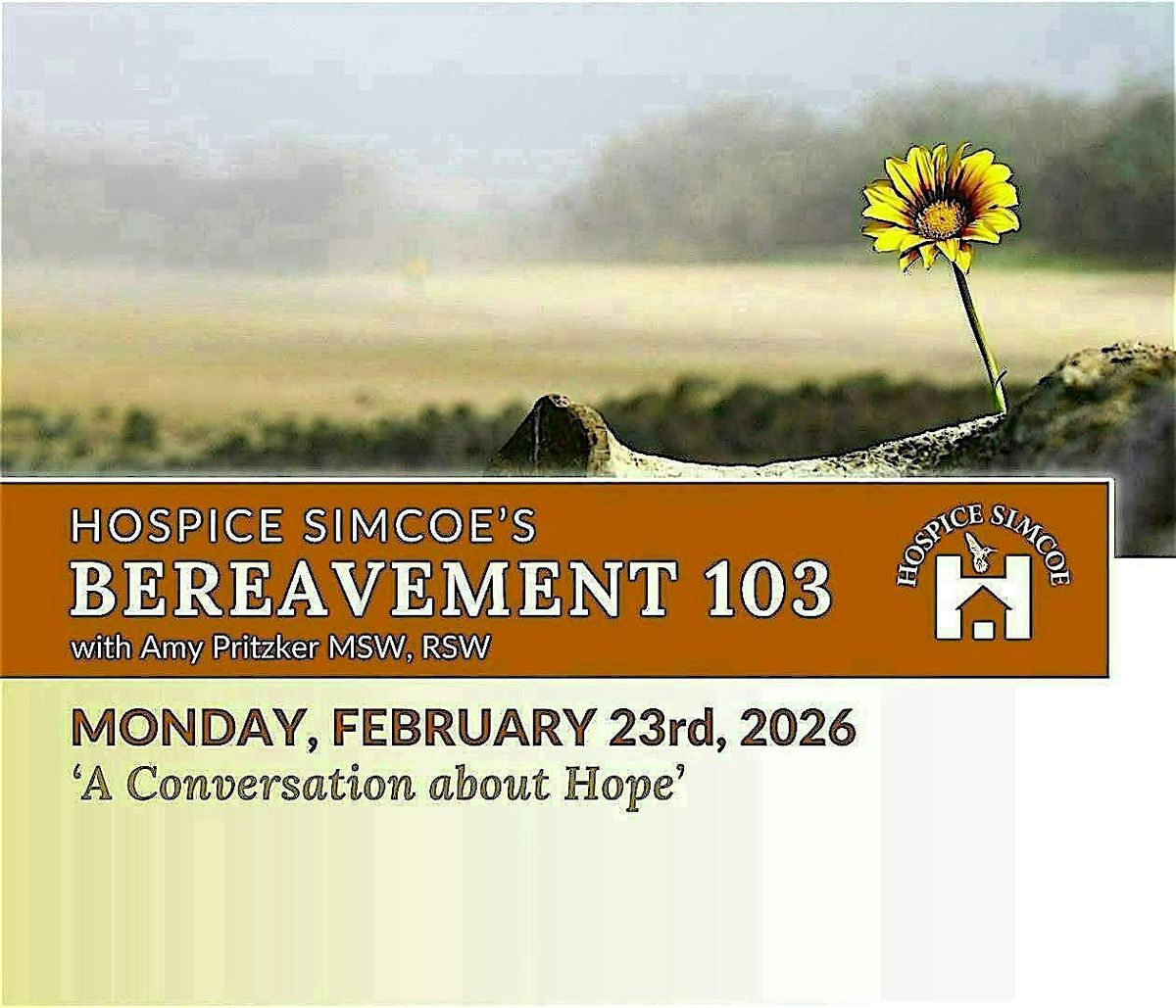 Bereavement 103: In-Person, 23 February | Event in Barrie | AllEvents