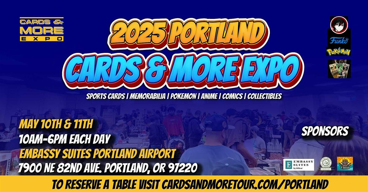 Portland Cards & More Expo, 10 May | Event in Portland | AllEvents