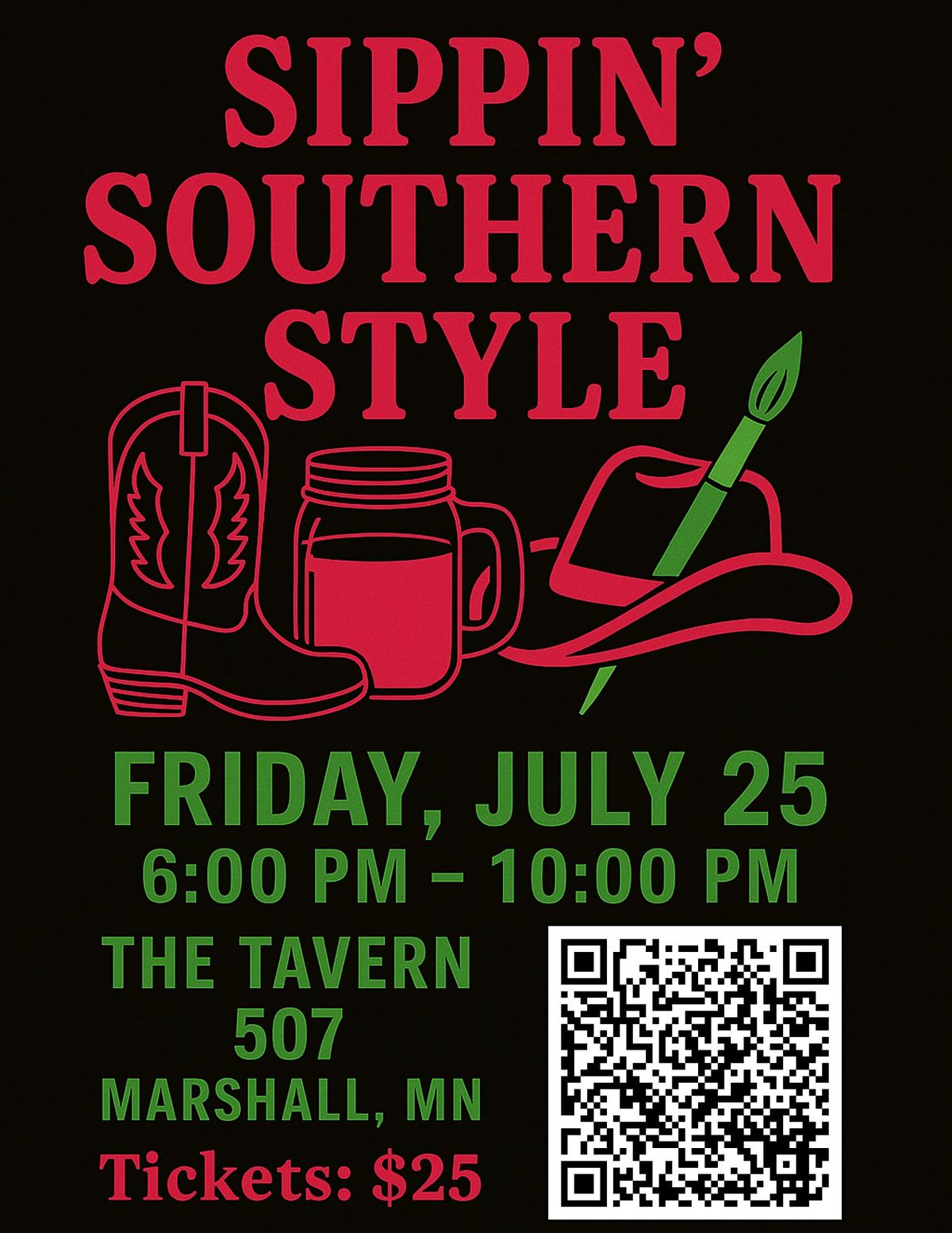 sippin' southern style, 25 July | Event in Marshall | AllEvents