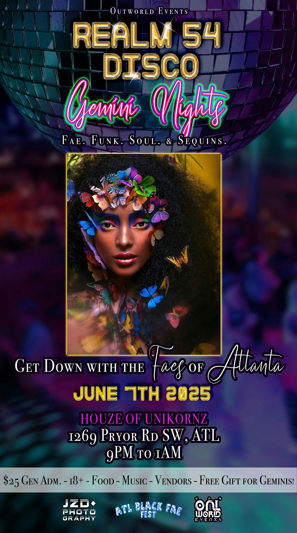 Realm 54 Disco: Gemini Nights, 7 June | Event in Atlanta | AllEvents