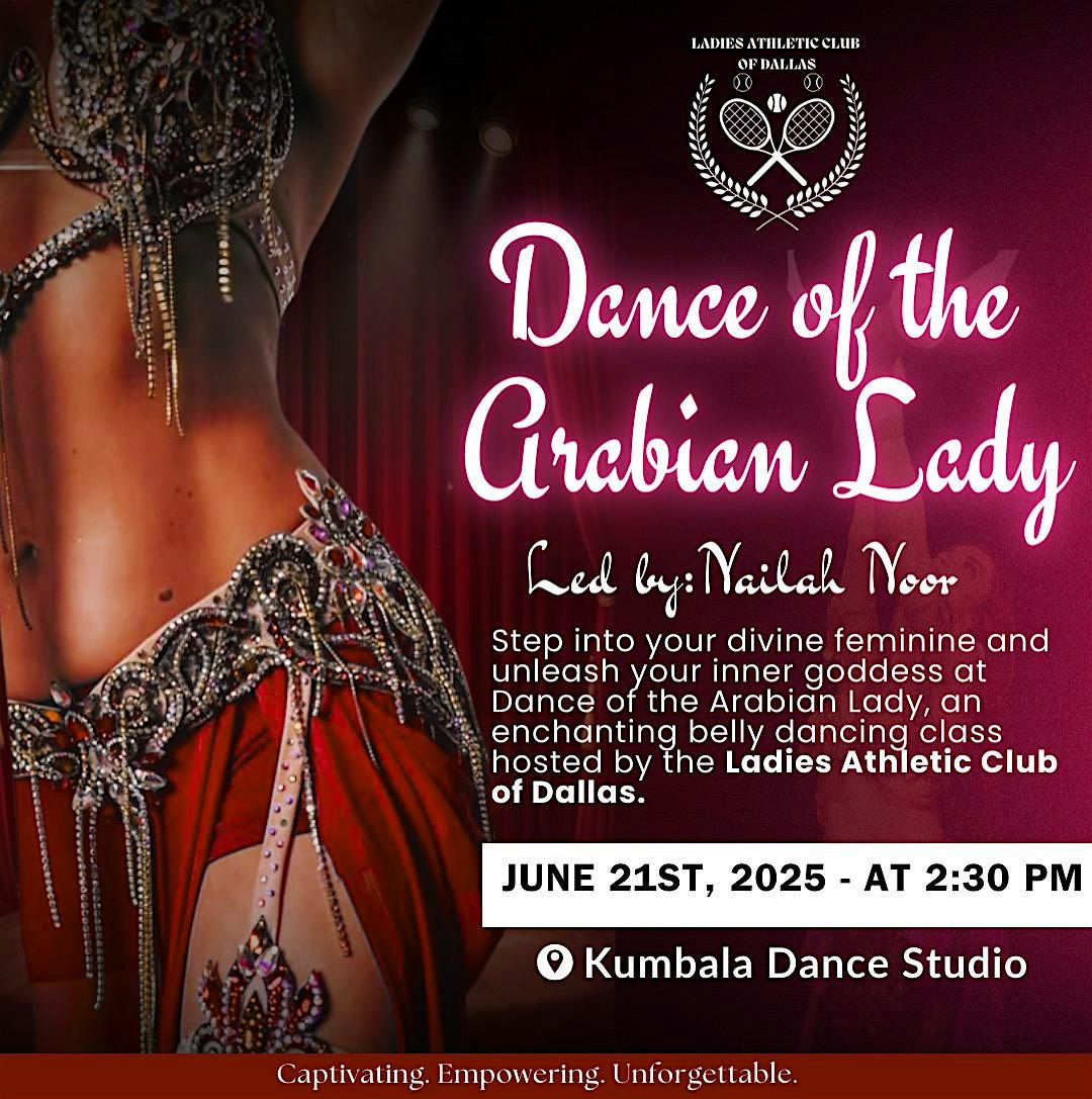 LADIES BELLY DANCING CLASS, 21 June | Event in Farmers Branch | AllEvents