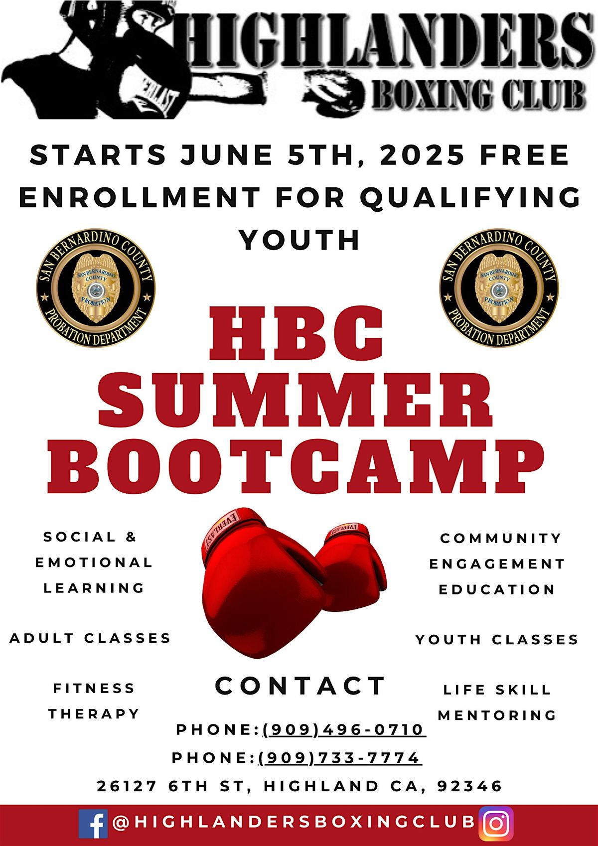 Highlanders Boxing Club HBC Iron Youth Services Summer Bootcamp, 1 June | Event in Highland | AllEvents