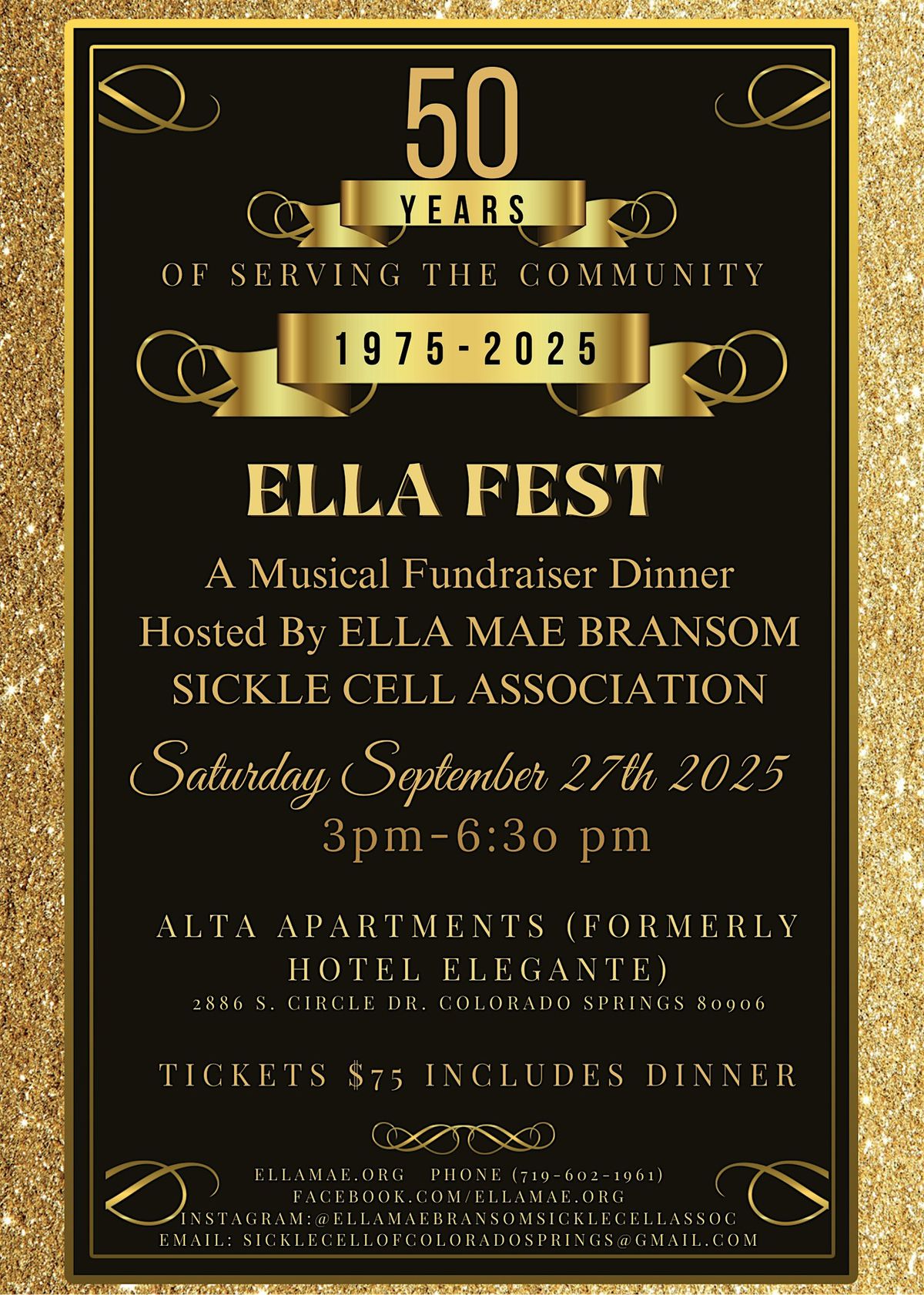 Ellafest℠ 2025, a musical fundraiser, 27 September | Event in Colorado Springs | AllEvents